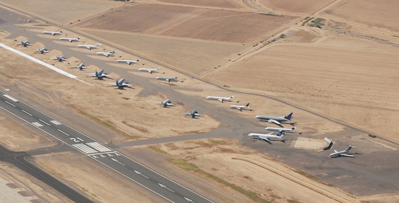 Illustration for article titled The World's Most Bizarre Aircraft Graveyards